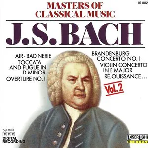 Pochette Masters of Classical Music, Vol. 2: J.S. Bach