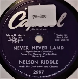 Pochette de Never Never Land / Vera Cruz de Nelson Riddle and His Orchestra
