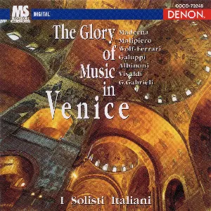 Pochette The Glory of Music in Venice