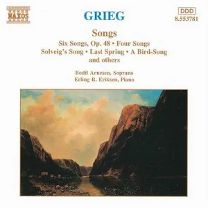 Pochette Songs: Six Songs, op. 48 / Four Songs / Solveig's Song / Last Spring / A Bird-Song