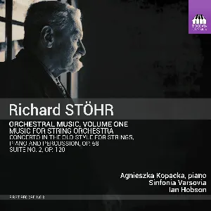 Pochette de Orchestral Music, Volume One de Ian Hobson - Sinfonia Varsovia