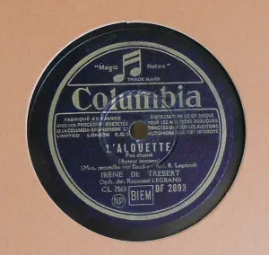Pochette de L’Alouette / V’là l’bon vent de Raymond Legrand et son orchestre