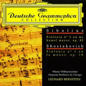 Pochette Sibelius: Symphony No. 5 / Shostakovich: Symphony No. 1