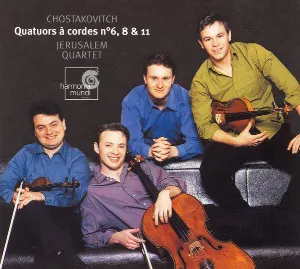 Pochette Quatuors à cordes nº6, 8 & 11