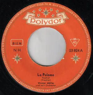 Pochette de La Paloma / Tiritomba de Werner Müller und sein Orchester