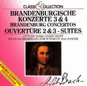 Pochette Brandenburgische Konzerte 3 & 4 / Overtüre 2 & 3