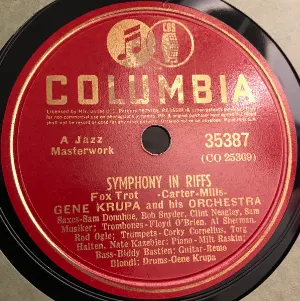 Pochette de Symphony in Riffs / Marcheta de Gene Krupa and His Orchestra