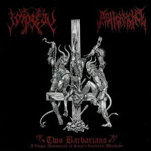Pochette Two Barbarians: A Vulgar Abomination of Satan's Intolerant Warlords