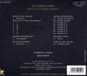 Pochette de El último adiós de Patrick Cohen