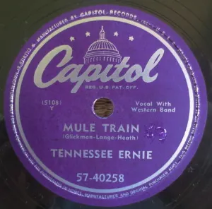 Pochette de Mule Train de Tennessee Ernie Ford