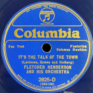 Pochette de It's the Talk of the Town / Nagasaki de Fletcher Henderson and His Orchestra
