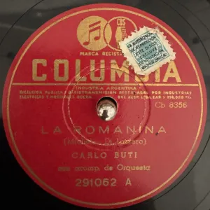 Pochette de La romanina / Stornelli alla romana de Carlo Buti