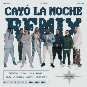 Pochette de Cayó la noche (remix) de Quevedo