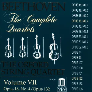 Pochette The Complete Quartets, Volume VII