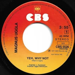 Pochette de Yeh, Why Not de Magnus Uggla
