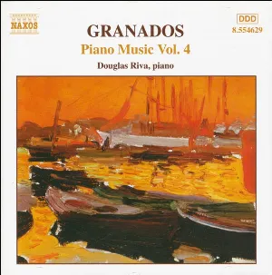 Pochette de Piano Music, Volume 4 de Enrique Granados