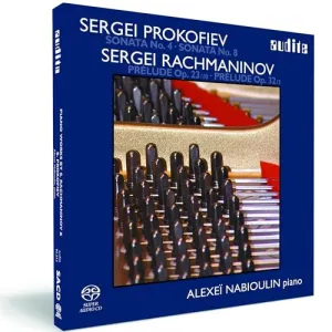 Pochette de Piano Works de Sergei Rachmaninoff