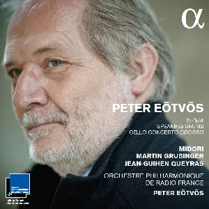 Pochette de DoReMi / Speaking Drums / Cello Concerto Grosso de Orchestre philharmonique de Radio France - Midori - Jean‐Guihen Queyras - Péter Eötvös