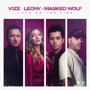 Pochette de Love on the Line de VIZE - Leony