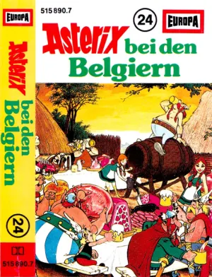 Pochette de Asterix 24: bei den Belgiern de René Goscinny