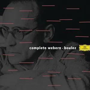 Pochette Boulez Conducts Webern, III