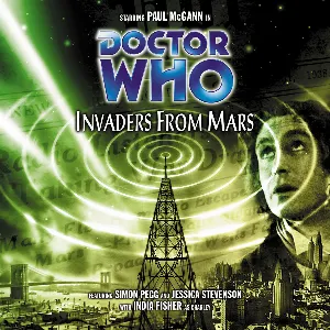 Pochette de Doctor Who: Invaders from Mars de Mark Gatiss - Paul McGann - India Fisher