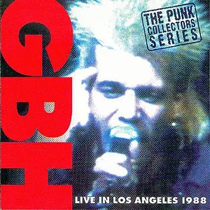 Pochette de Live in Los Angeles 1988 de GBH