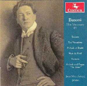 Pochette de The Visionary, Vol. 3 de Ferruccio Busoni