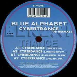Pochette de Cybertrance ('98 Remixes) de Blue Alphabet