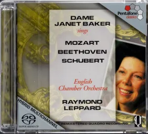 Pochette de Dame Janet Baker Sings Mozart, Beethoven, Schubert de Ludwig van Beethoven - English Chamber Orchestra - Raymond Leppard - Wolfgang Amadeus Mozart - Dame Janet Baker - Franz Schubert