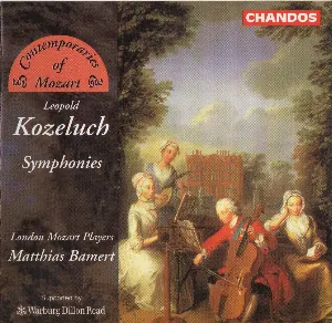 Pochette de Symphonies de London Mozart Players - Matthias Bamert - Leopold Koželuh