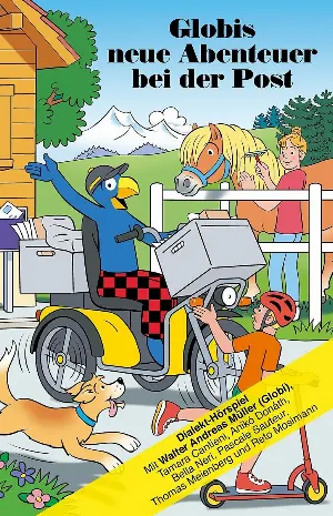 Pochette de Globis neue Abenteuer bei der Post de Globi