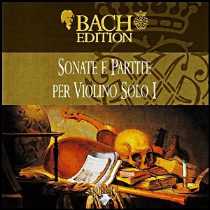 Pochette Sonatas and Partitas for Solo Violin I