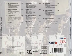 Pochette de SWR Big Band featuring Max Greger, Paul Kuhn, Hugo Strasser de SWR Big Band