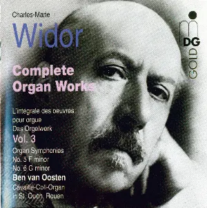 Pochette Complete Organ Works, Vol. 3