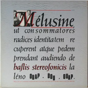 Pochette de Le seul groupe au monde... de Mélusine