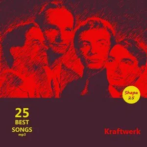 Pochette de 25 Best Songs de Kraftwerk