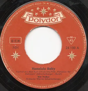 Pochette de Honolulu Baby de Gus Backus