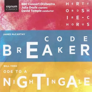 Pochette McCarthy: Codebreaker / Todd: Ode to a Nightingale