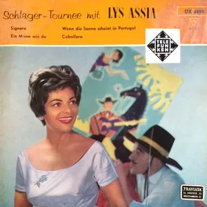 Pochette de Schlager-Tournee mit Lys Assia de Lys Assia