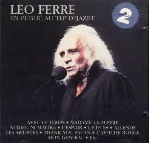 Pochette Léo Ferré en public au TLP Déjazet, Volume 2