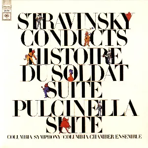 Pochette Stravinsky Conducts Histoire du Soldat Suite / Pulcinella Suite