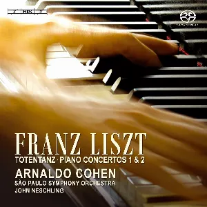 Pochette de Totentanz / Piano Concertos 1 & 2 de Franz Liszt - Orquestra Sinfônica do Estado de São Paulo - John Neschling