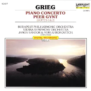 Pochette Piano Concerto / Peer Gynt Suites 1 and 2