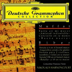 Pochette Muffat: Suite Indissolubilis Amicitia / Concerto Bona nova / Biber: Sonata a 6 