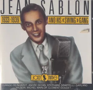 Pochette de Jean Sablon and His "Swing" Gang - 1933-1939 de Jean Sablon