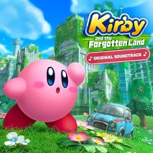 Pochette de Kirby and the Forgotten Land Original Soundtrack de Jun Ishikawa - Hirokazu Ando