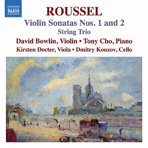 Pochette de Violin Sonatas Nos. 1 and 2 / String Trio de Albert Roussel