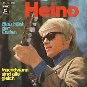 Pochette de Blau blüht der Enzian de Heino