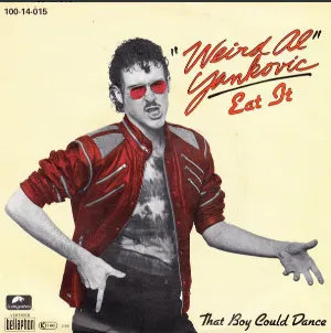 Pochette de Eat It de “Weird Al” Yankovic